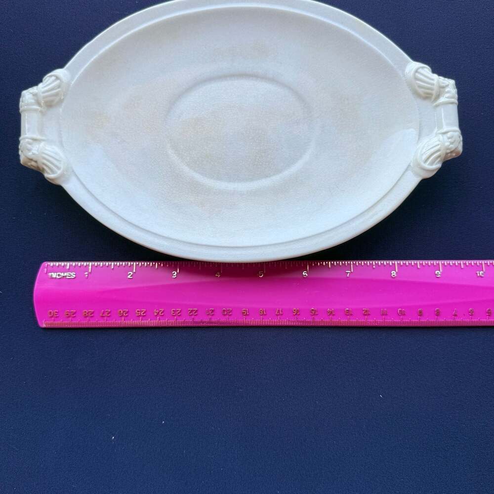 Homer Laughlin Premium Stone China Antique Oval Tureen Underplate